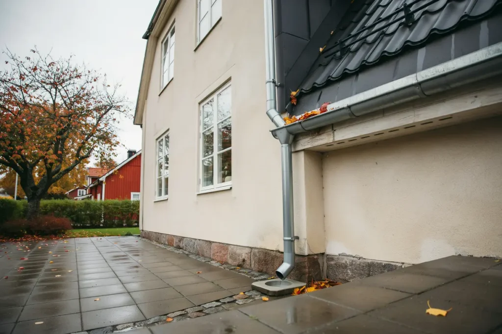 takavvattning som fungerar ret runt s f rebygger du fuktskador vid takfot och fasad